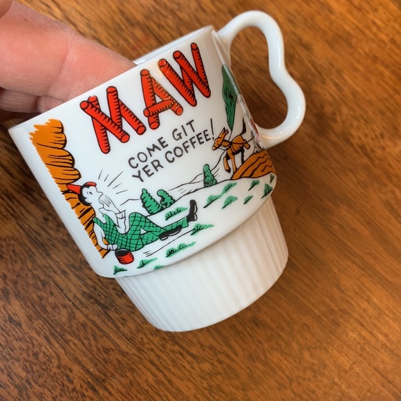 Vintage ‘MAW come git yer coffee’ mug